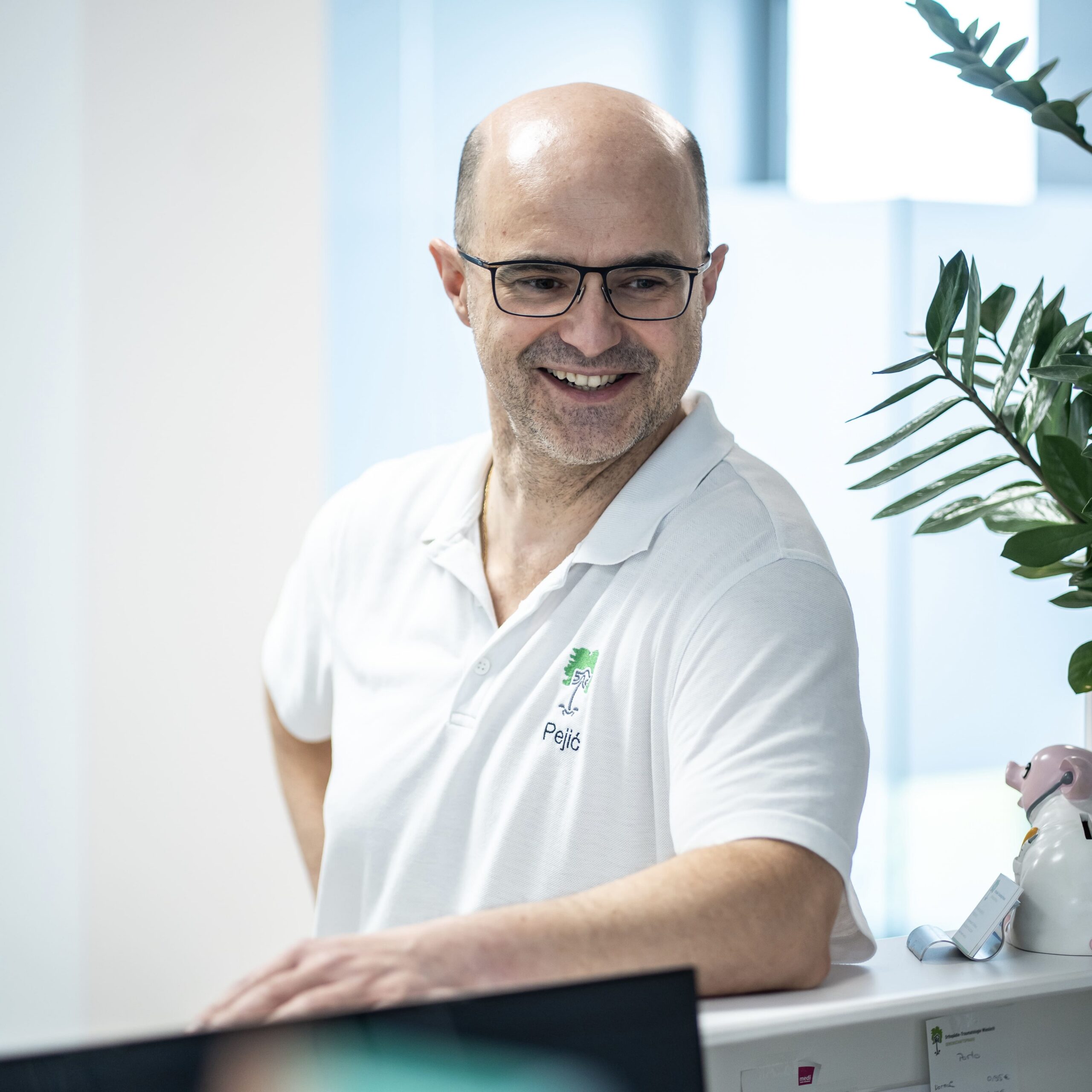 Empfang der Praxis Orthopred – Orthopädie in Wiesloch